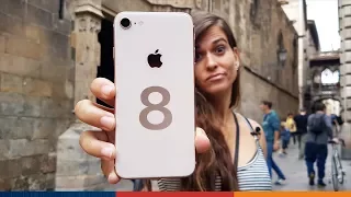 iPhone 8: Unboxing y duras pruebas (español)