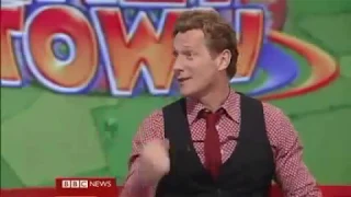 Magnus Scheving on BBC Breakfast 2008 -- LazyTown