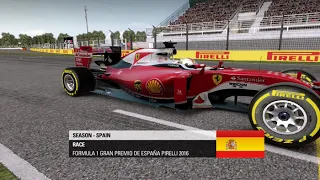 F1 2016 career mode with Sebastian Vettel part 1