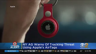 NY AG Warns About Apple AirTag