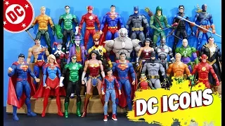 My DC ICONS action figure collection so far