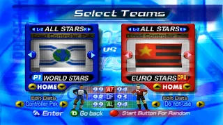 International Superstar Soccer 2000 (N64) - All Star Teams