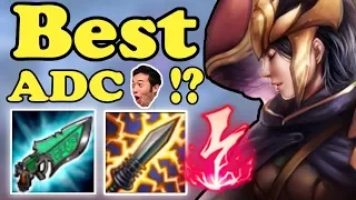 QUINN ADC IS THE BEST!! THE LEGENDARY ONE AUTO KILL!! MOST BROKEN 1-SH0T EVER | S8 LOL 8.1