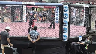 IMMAF india national 2024 first bout. Prashant Bisht MMA