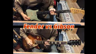 Fender vs Gibson - Blues Jam by full gain
