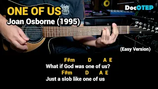 One Of Us - Joan Osborne (Easy Guitar Chords Tutorial with Lyrics)