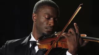 Leverage -  Hardison plays Scheherazade violin solo