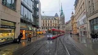 Driver’s Eye View - Halle (Germany) - Chartered Heritage (Tatra T4) Tram Tour