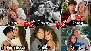 TikTok Battle - Liper VS Casher VS Cavin VS Braddison VS Caidan VS Snick💖