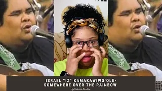 (FIRST TIME REACTION) Israel “IZ” Kamakawiwo’ole- Somewhere over the rainbow- Reaction Video!