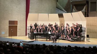 Sioux City East Varsity Choir Spring Concert 2024 Part 1