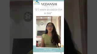 📍 IF I WERE INVISIBLE FOR A DAY BY VEDANSHI #english #shorts #learnenglish #publicspeaking