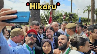 Fans go crazy seeing Hikaru Nakamura in Casablanca, Morocco