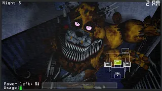 The fusion of all Demented animatronics! (Watch Your Nightmares Mods)