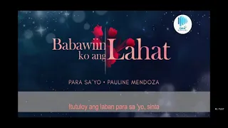 Watercolor Videoke: "Para Sa'yo" (Babawiin Ko Ang Lahat OST) by Pauline Mendoza