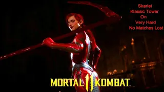 Mortal Kombat 11-Skarlet Klassic Tower On Very Hard No Matches Lost