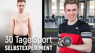 So fit wirst Du in 30 Tagen! - Selbstexperiment