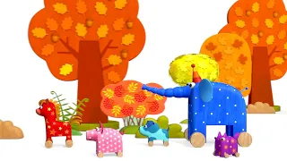 Woodventures 🌈 Autumn time 🍂 🍁 Cartoons collection 💙 Moolt Kids Toons Happy Bear