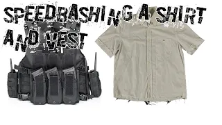 SPEEDBASHING A SHIRT AND VEST | ROBLOX DESIGNING