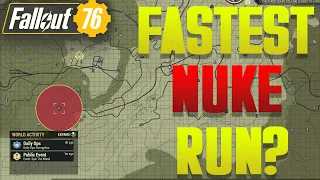 Can we Launch a Nuke Under 5 Minutes in Fallout 76??