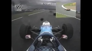 F1 – Jean Alesi collides with David Coulthard on the last lap – France 1997