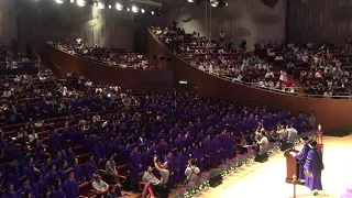 Conferral of Degrees by NYU President Andrew Hamilton