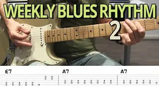 Weekly Blues Rhythm 2 - 12-Bar Shuffle in E