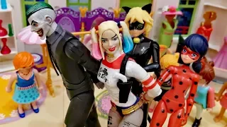 Леди Баг и Супер-Кот сдали Харли Квинн и Джокера в полицию!