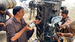 How To Restoration Truck Engine||Ud NISSAN CP12 TRUCK Engine Restoration| Completed process|