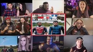 The Falcon and the Winter Soldier Official Trailer Reaction Mashup