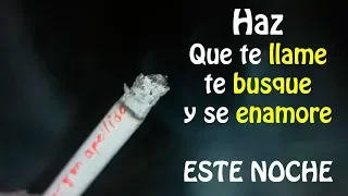 Cigarro para que piense en tí y te busque esta noche