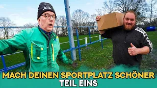Der große Plan -  Udo Tesch macht seinen Sportplatz schöner! | Udo & Wilke
