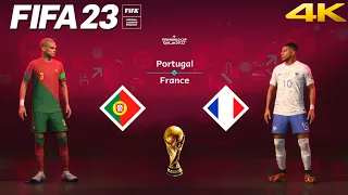 FIFA 23 - Portugal vs. France - FIFA World Cup Qatar Final | PS5™ Gameplay [4K 60FPS] Next Gen