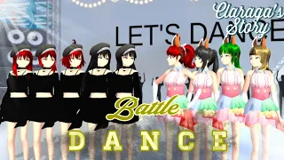 Claraga's Story #39 [ BATTLE DANCE ] Drama sakura school simulator