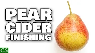Pear Cider (Perry) - Finishing and Bottling the Pear Cider (Natural Carbonation)