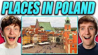 Americans React to Best Places to Visit in Poland!