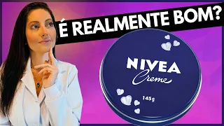 Is Nivea Blue Candy Cream Really Good For The Skin? Lightens blemishes? The truth about Nivea cream