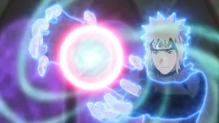 Minato Creates the Strongest Rasengan Form // Minato Erases Naruto's Memories with Fuinjutsu