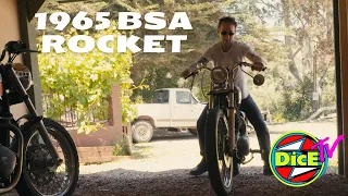 1965 BSA Rocket in Topanga Canyon #DicEtv #BSArocket