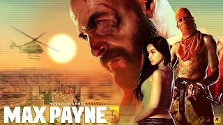 MAX PAYNE 3 All Cutscenes (Game Movie) 1080p HD