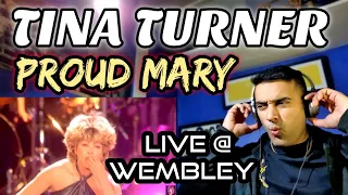 NICE & EASY !!! Tina Turner - Proud Mary - Live Wembley (HD 1080p) - 1st time reaction.