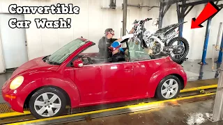 Convertible Carwash! (FUNNY) - Buttery Vlogs Ep170