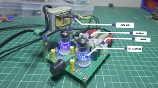 6j1 DIY Tube Preamp - Ampli Tabung