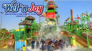 India's Biggest Water Park|Wet n Joy | Magic Mountain Amusement Park Lonavala||Full Details.4K