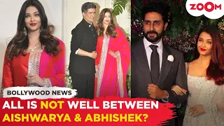 Aishwarya Rai's solo entry at a Diwali bash sparks FIGHT rumours with Abhishek Bachchan