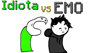Idiota vs Emo | animacja