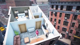 NEW  - SIMS Like Building Big City Apartments Builder for Renters | House Flipper City Demo Gameplay