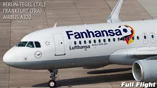 Lufthansa Full Flight | Berlin to Frankfurt | Airbus A320