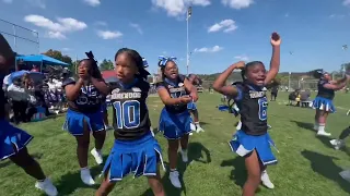 Intense Cheer Battle Steelers vs Lady Dawgs #cheerleaders #battleroyale #fyp #viral #bringiton