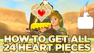 How to Get all 24 Heart Pieces in Skyward Sword HD